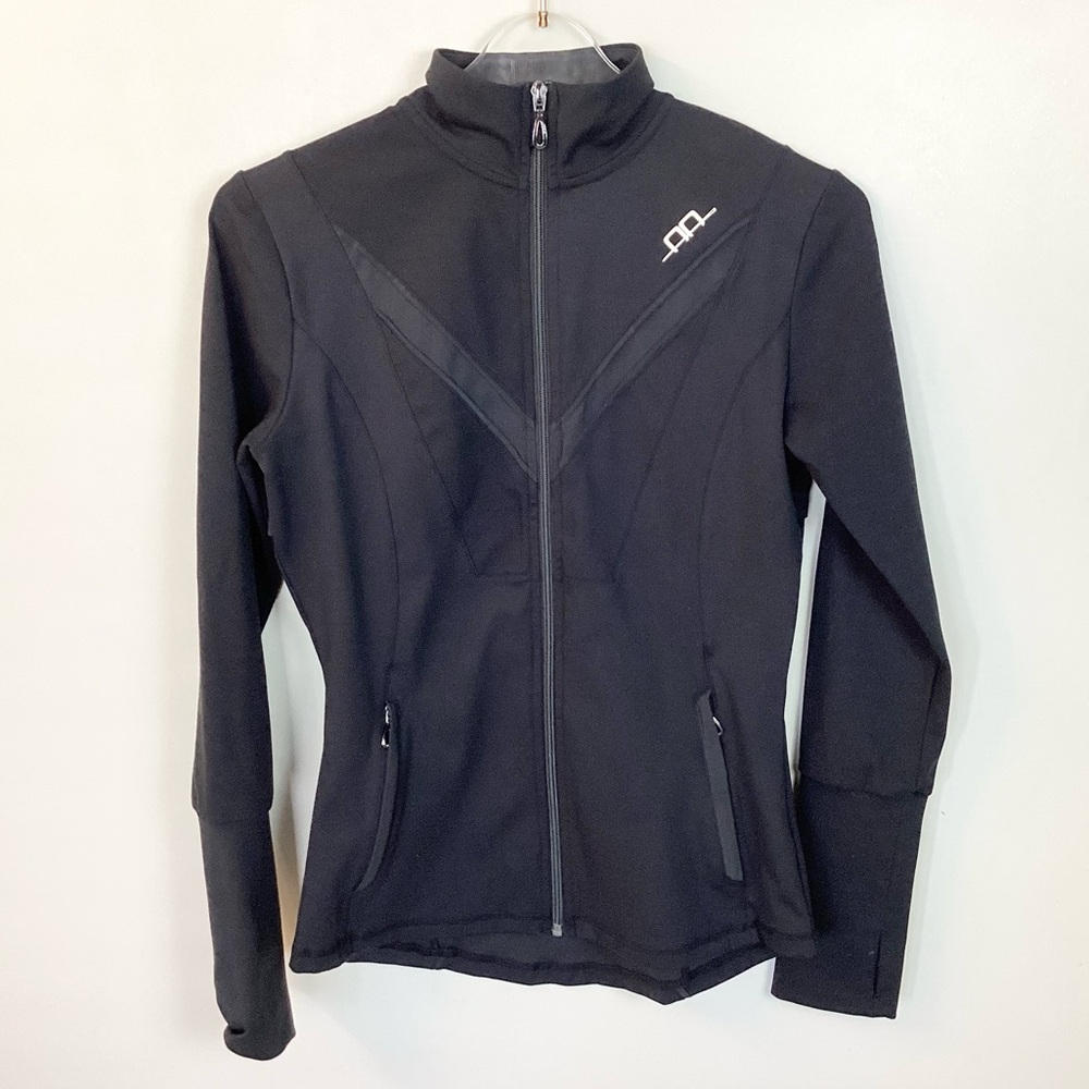 Alessandro Albanese Florence Full Zip Equestrian Top Jacket - Black - M/8